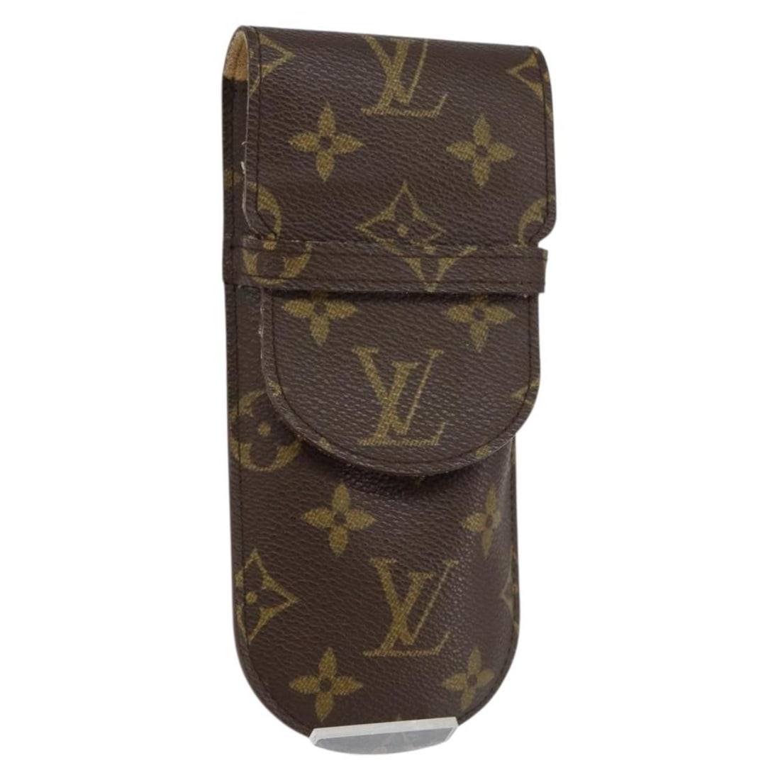 LOUIS VUITTON Monogram Etui Lunette Glasses Case M62970 Auth (1 of 17)
