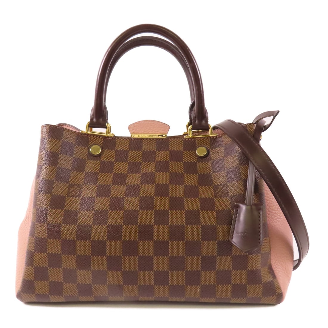 Louis Vuitton Brittany N41674 2 Way Shoulder Bag Brown Damier GHW (1 of 18)