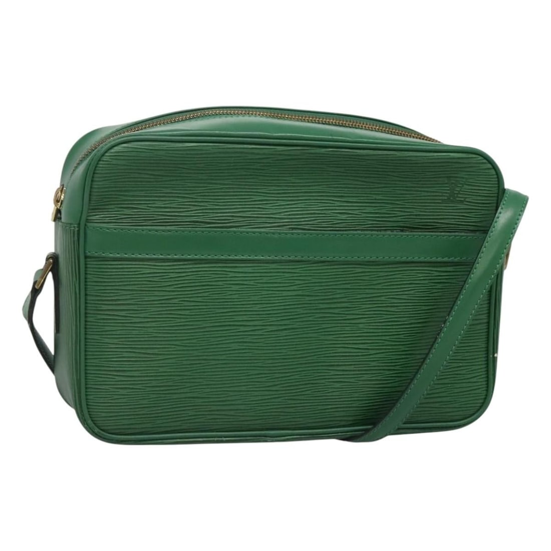 LOUIS VUITTON Epi Trocadero 27 Green Shoulder Bag M52314 (1 of 18)