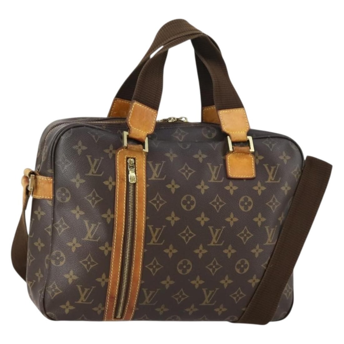 LOUIS VUITTON Monogram Sac Bosphore Hand Bag M40043 Auth Spain: LOUIS VUITTON Monogram Sac Bosphore Hand Bag M40043 Auth Spain This authentic LOUIS VUITTON Monogram Sac Bosphore Hand Bag (M40043) is a stylish accessory crafted in Spain from durable Monogram Canvas
