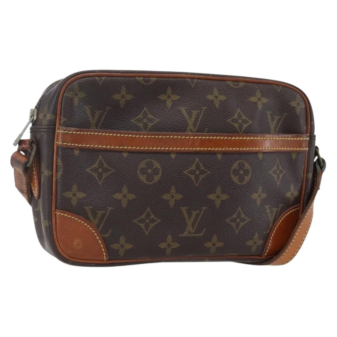 LOUIS VUITTON Monogram Trocadero 23 Shoulder Bag M51276 Authentic: LOUIS VUITTON Monogram Trocadero 23 Shoulder Bag M51276 Authentic This authentic LOUIS VUITTON Monogram Trocadero 23 Shoulder Bag (M51276) is a stylish and practical accessory made from durable Monogr