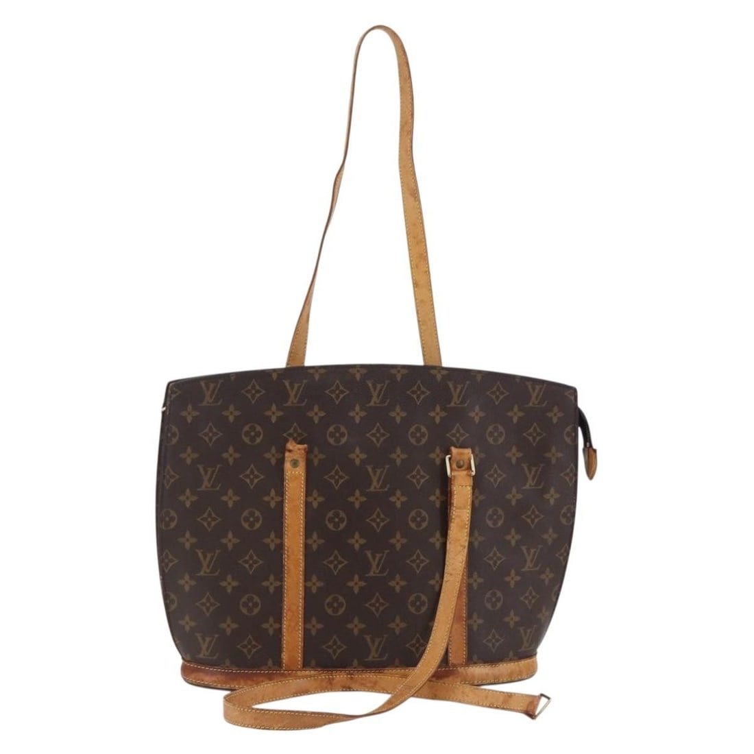LOUIS VUITTON Monogram Babylone Tote M51102 Auth France: LOUIS VUITTON Monogram Babylone Tote M51102 Auth France This authentic LOUIS VUITTON Monogram Babylone Tote Bag (Model M51102) is a stylish accessory made from durable Monogram Canvas. It features a c