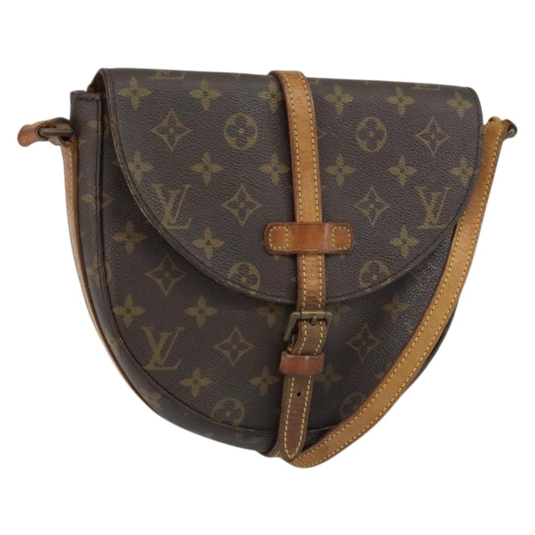 LOUIS VUITTON Monogram Chantilly MM Shoulder Bag M51233 Authenticated: LOUIS VUITTON Monogram Chantilly MM Shoulder Bag M51233 Authenticated This LOUIS VUITTON Monogram Chantilly MM Shoulder Bag (M51233) is a stylish accessory that showcases the iconic monogram canvas. D