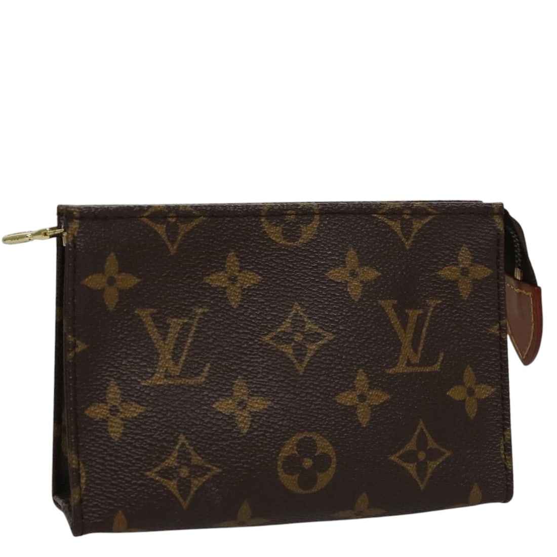 LOUIS VUITTON Monogram Poche Toilette 15 Pouch M47546 Auth France: LOUIS VUITTON Monogram Poche Toilette 15 Pouch M47546 Auth France Discover the LOUIS VUITTON Monogram Poche Toilette 15 Pouch, a stylish accessory crafted from signature Monogram Canvas. This pouch fe