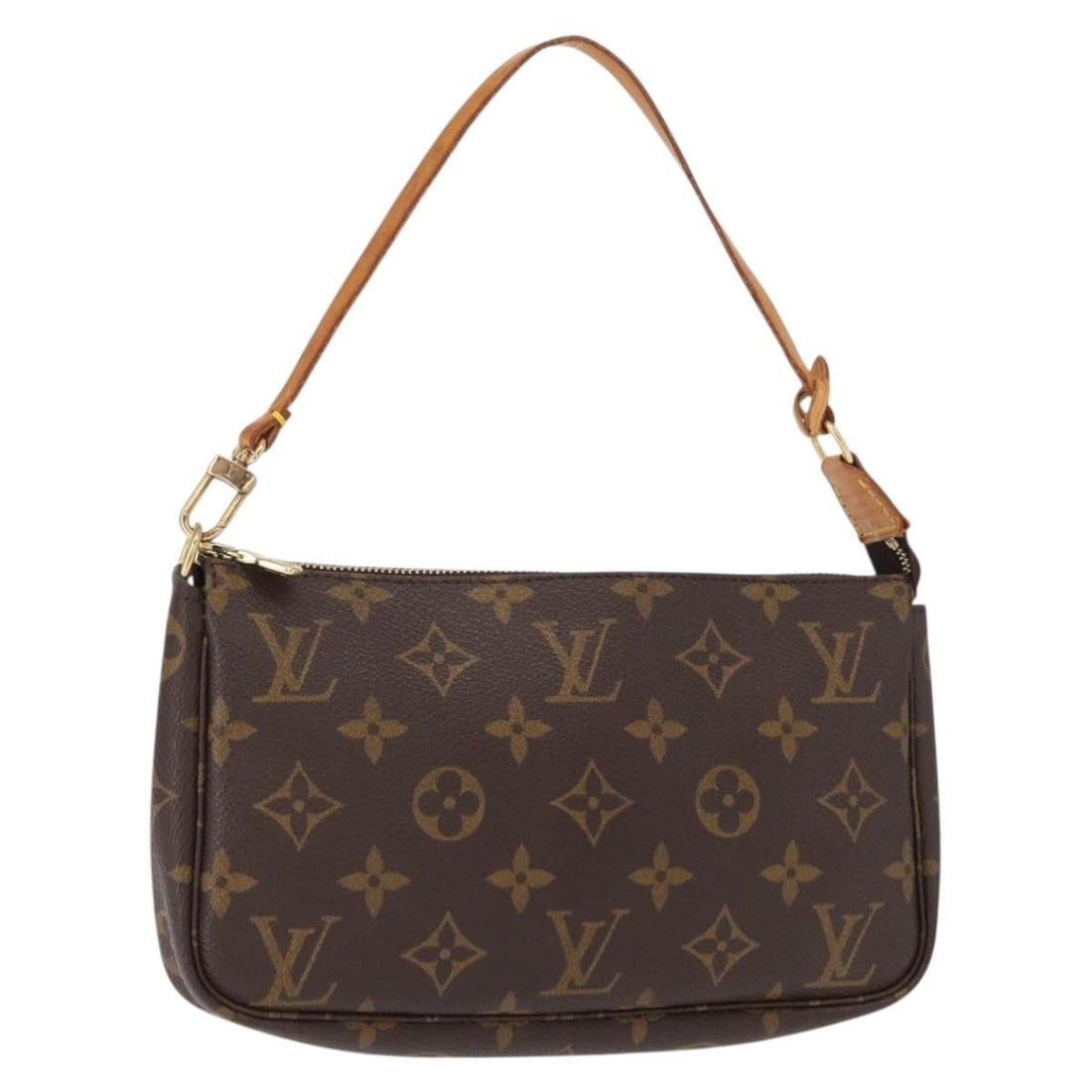 Monogram Canvas Pochette Accessoires Pouch by Louis Vuitton M51980: Monogram Canvas Pochette Accessoires Pouch by Louis Vuitton M51980 This is a Louis Vuitton Monogram Pochette Accessoires Pouch, model M51980, crafted in France from signature Monogram canvas. The pouc