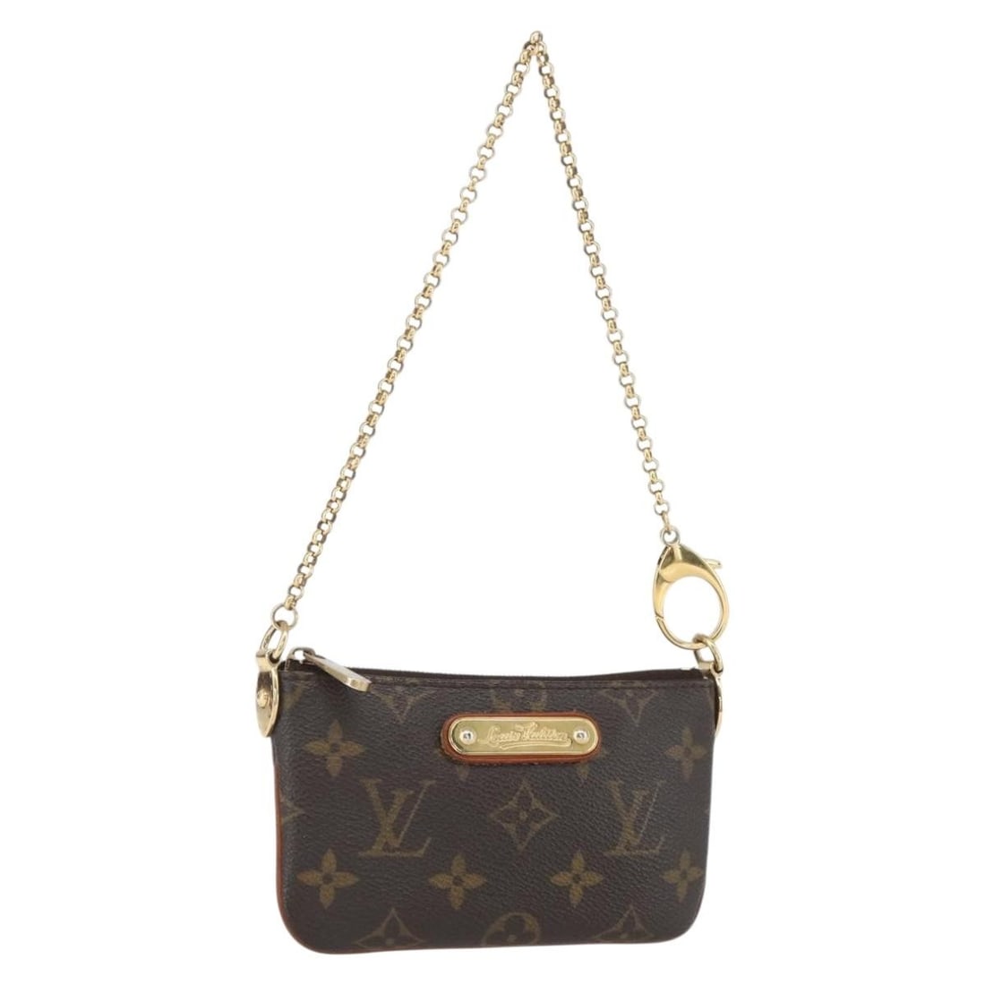 LOUIS VUITTON Monogram Pochette Mira PM Accessory Pouch M60095 (1 of 18)