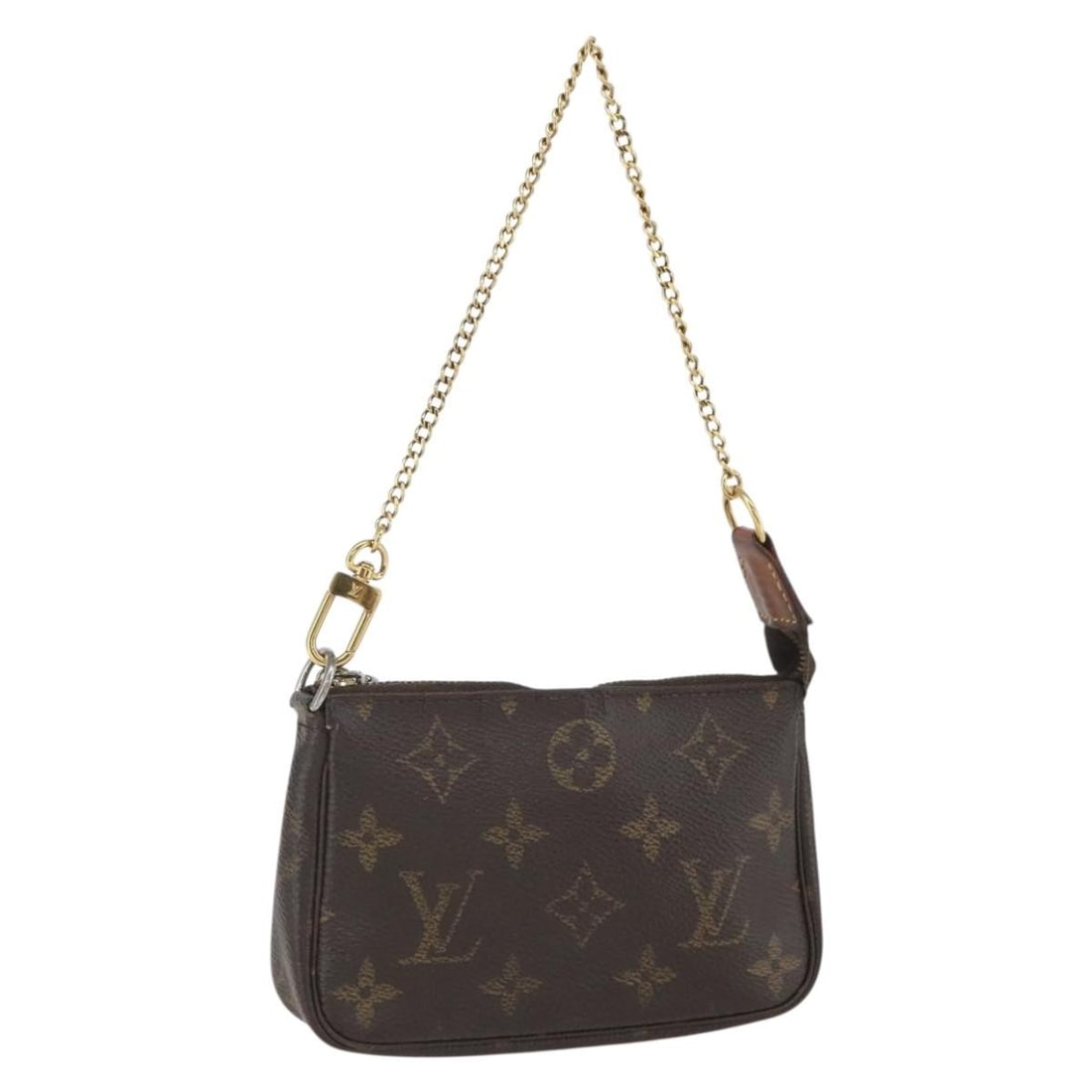 LOUIS VUITTON Monogram Mini Pochette Accessoires Pouch M58009 Authenticated (1 of 18)