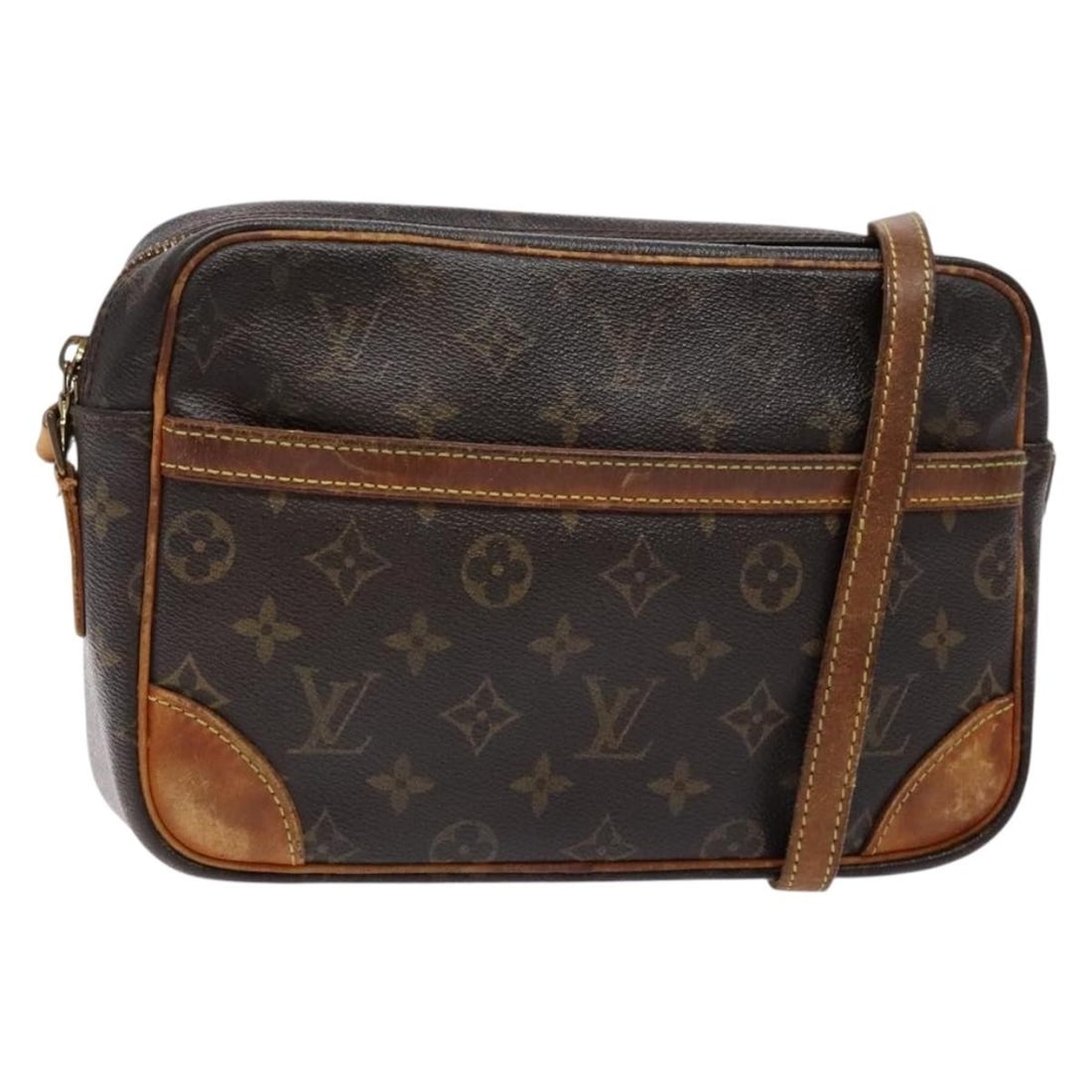 LOUIS VUITTON Monogram Trocadero 27 Shoulder Bag M51274 Made in France (1 of 18)