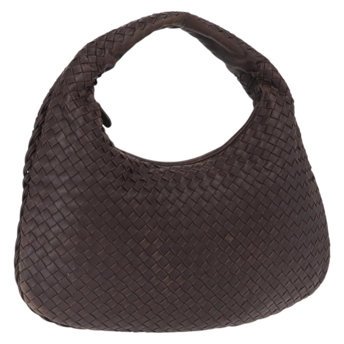 Bottega Veneta Intrecciato Brown Leather Hobo Shoulder Bag Auth Italy: Bottega Veneta Intrecciato Brown Leather Hobo Shoulder Bag Auth Italy Experience luxury with this Bottega Veneta Intrecciato Hobo Shoulder Bag, meticulously crafted in Italy. Made from high-quality br