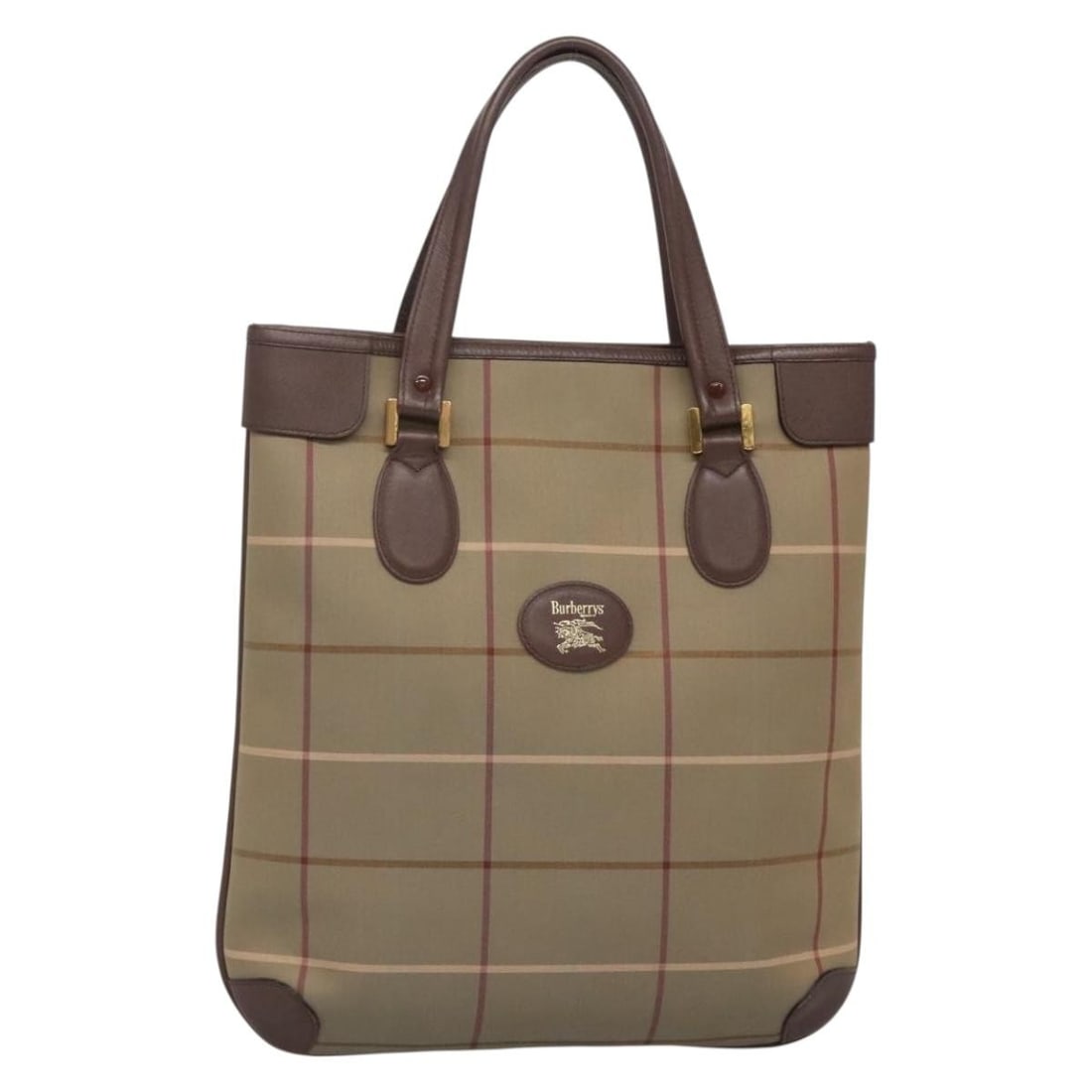 Burberrys Nova Check Beige Gold Canvas Tote Bag Auth: Burberrys Nova Check Beige Gold Canvas Tote Bag Auth This Burberrys Nova Check Tote Bag is a stylish and practical accessory made from durable canvas material. The exterior features a chic beige and g