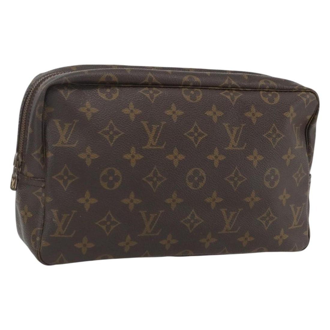 Louis Vuitton Monogram Canvas Trousse Toilette 28 Clutch M47522 France (1 of 17)