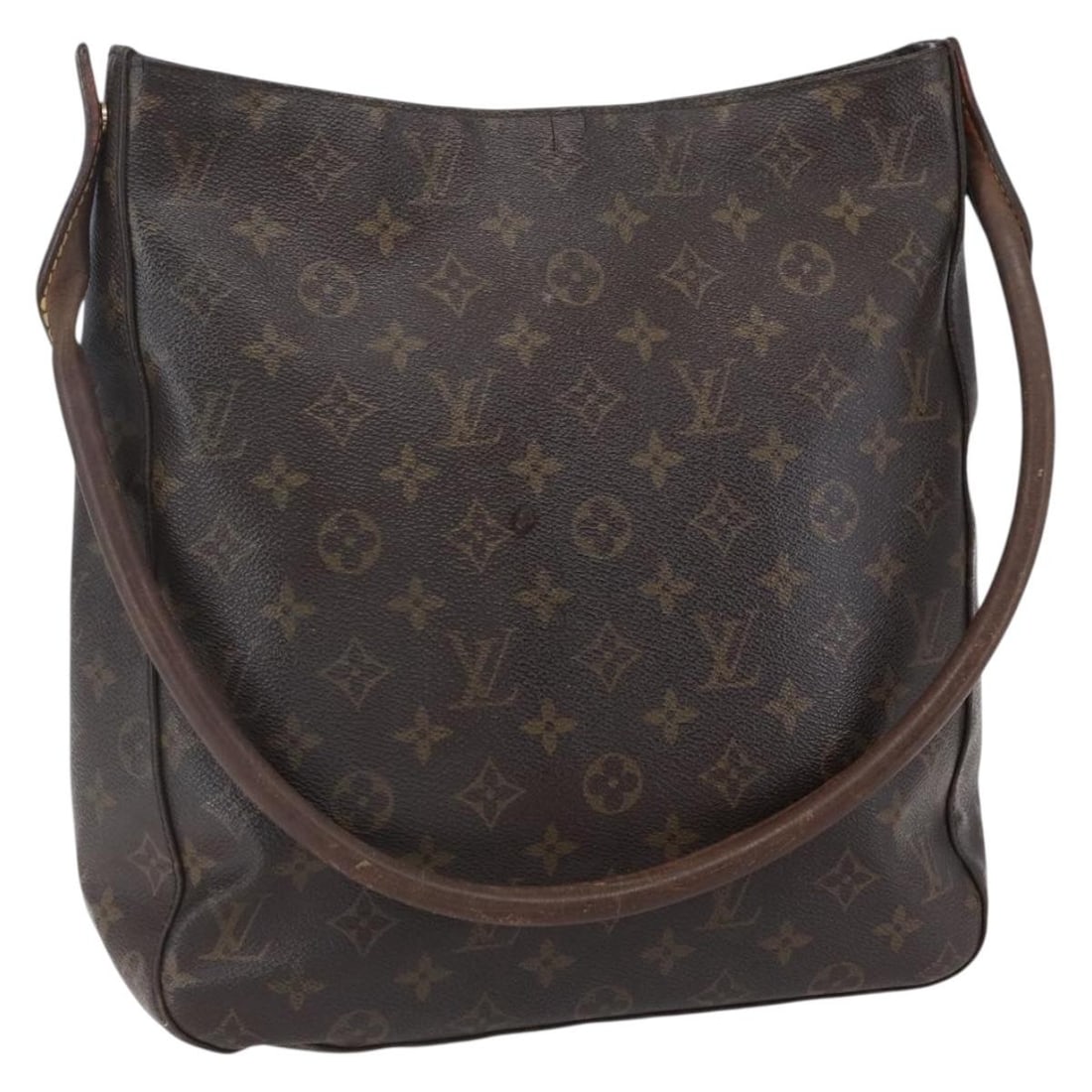 LOUIS VUITTON Monogram Looping GM Shoulder Bag M51145 Auth France (1 of 18)