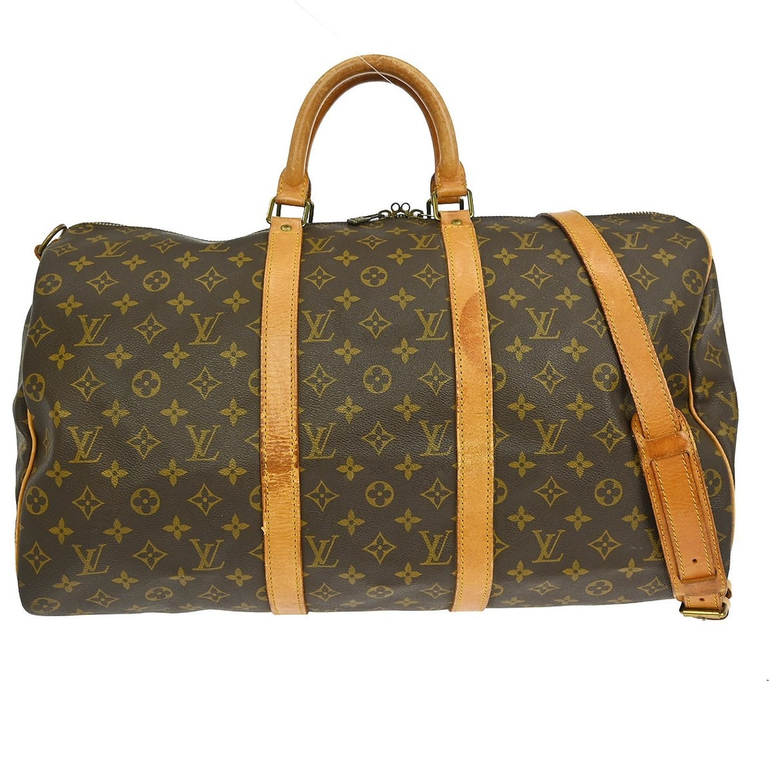 Louis Vuitton Keepall Bandouliere 50 Monogram Handbag Vintage (1 of 11)