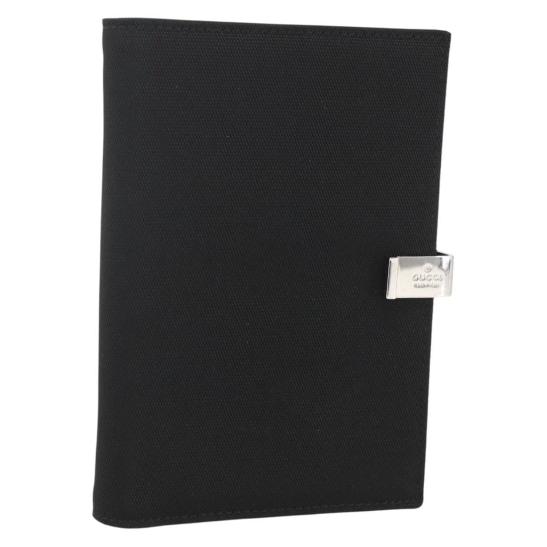 Black Canvas Day Planner Cover by Gucci Model 161635 (1 of 18)