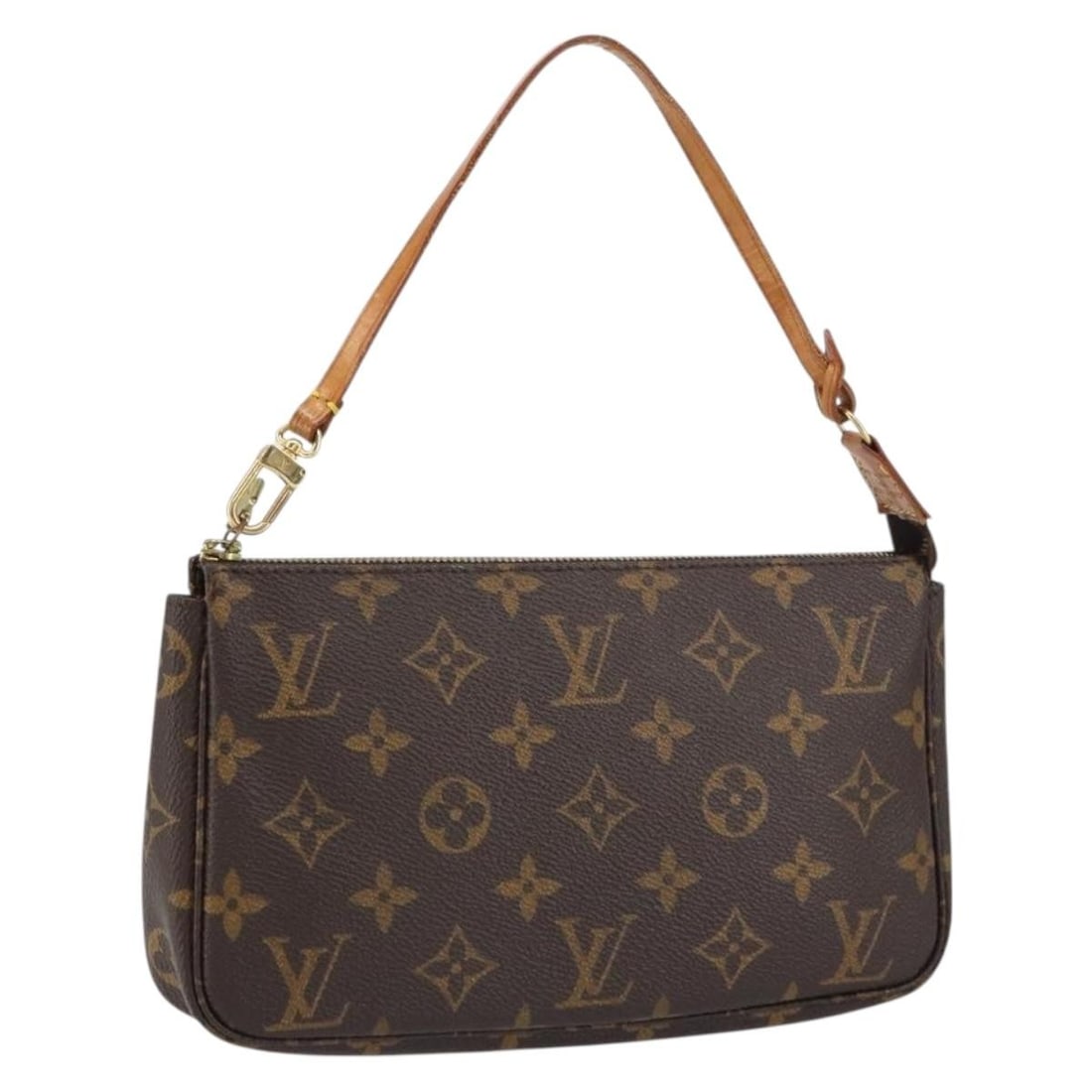 LOUIS VUITTON Monogram Pochette Accessoires Pouch M51980 Auth France (1 of 18)