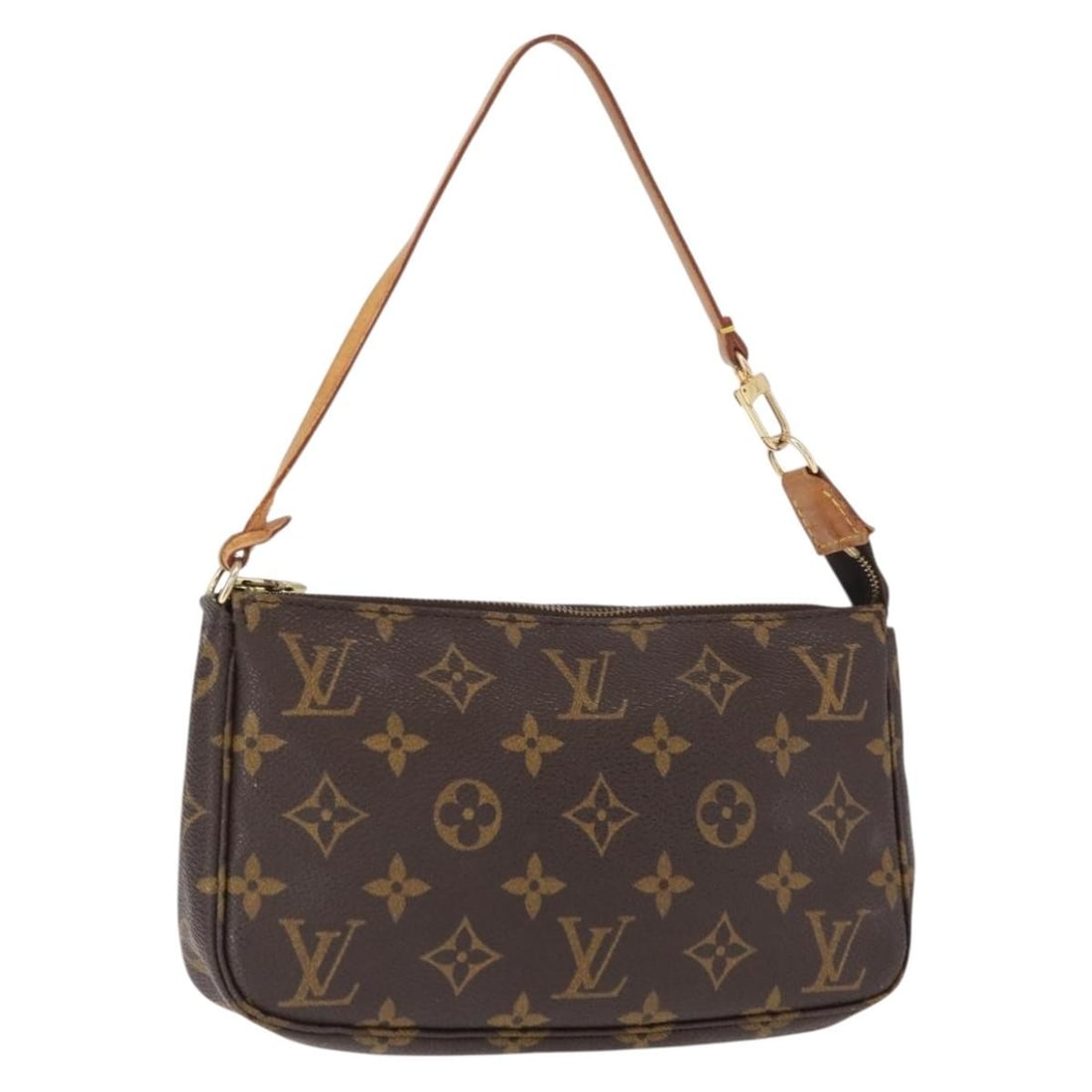 LOUIS VUITTON Monogram Pochette Accessoires Pouch M51980 Auth (1 of 18)