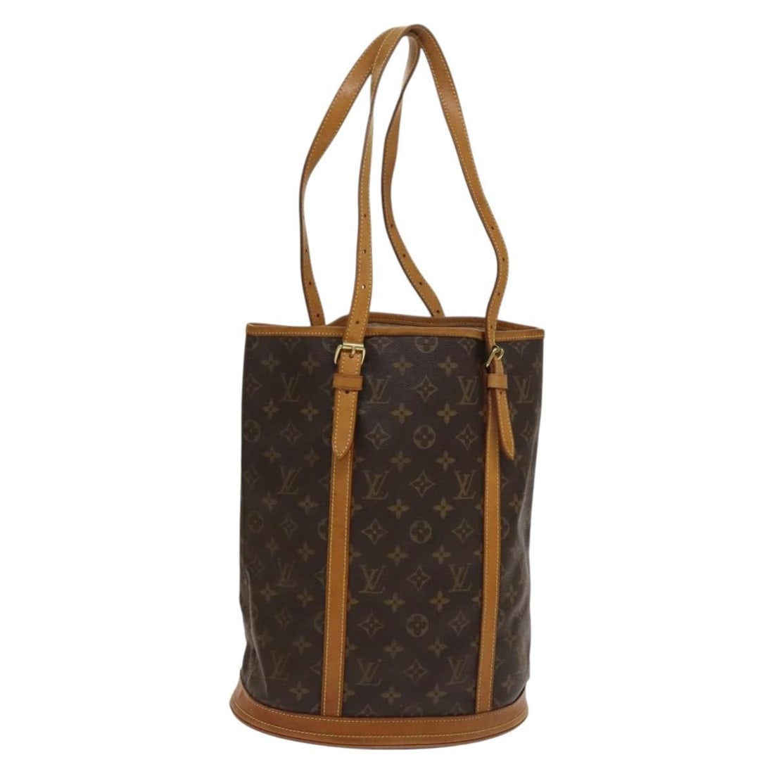 LOUIS VUITTON Monogram Bucket GM Shoulder Bag M42236 Adjustable Strap (1 of 18)