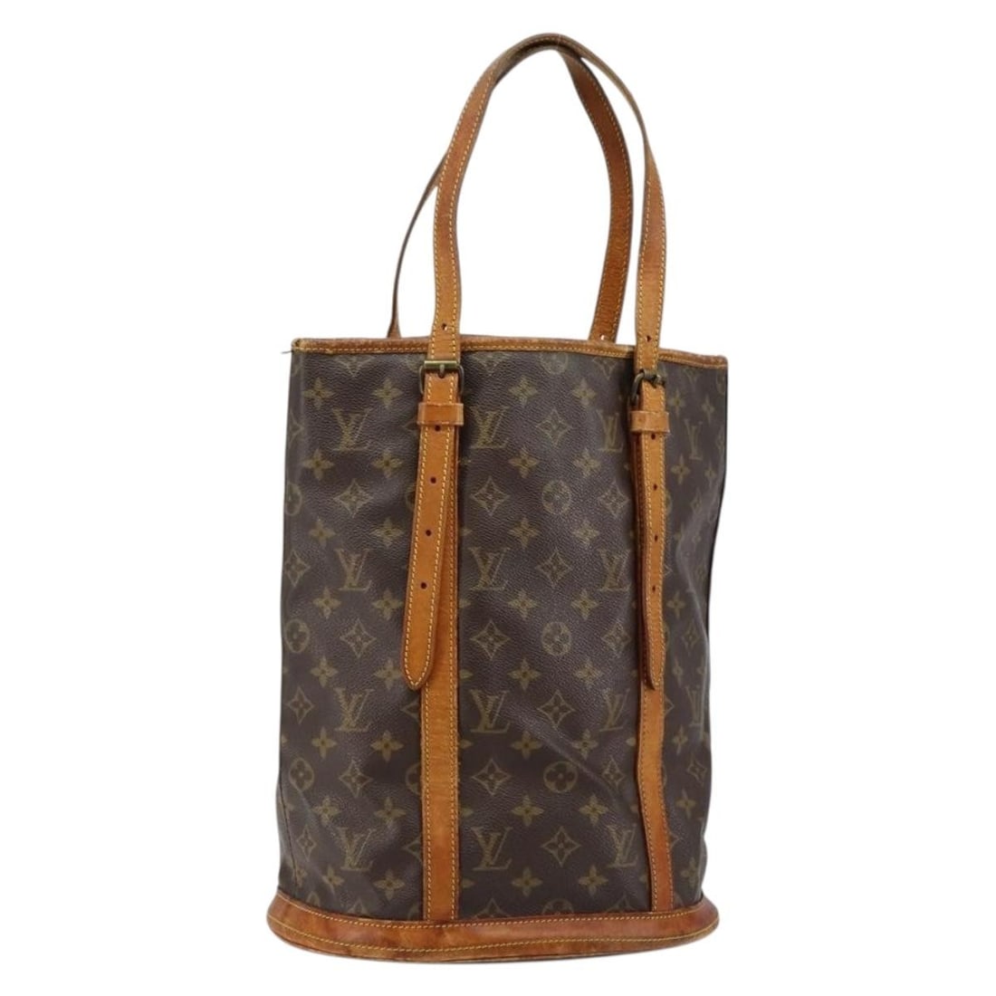 LOUIS VUITTON Monogram Bucket GM Shoulder Bag M42236 Vintage France (1 of 18)