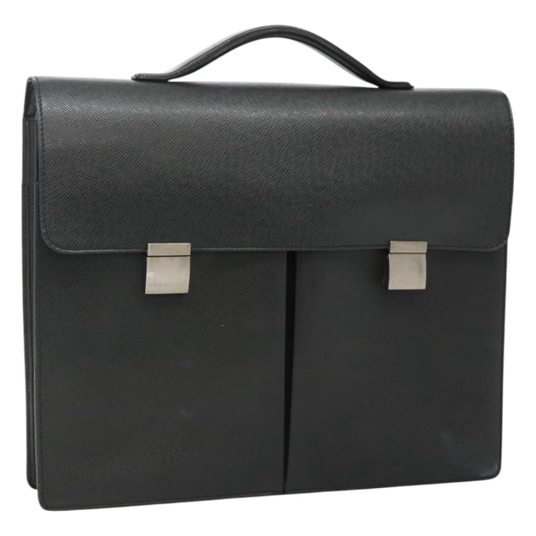 LOUIS VUITTON Taiga Serviette Kazan Business Bag Ardoise M30802 Made in France (1 of 18)