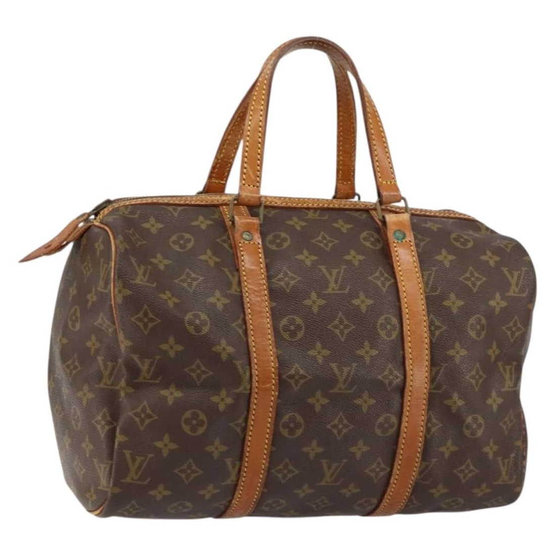 LOUIS VUITTON Monogram Sac Souple 35 Boston Bag M41626 France (1 of 18)