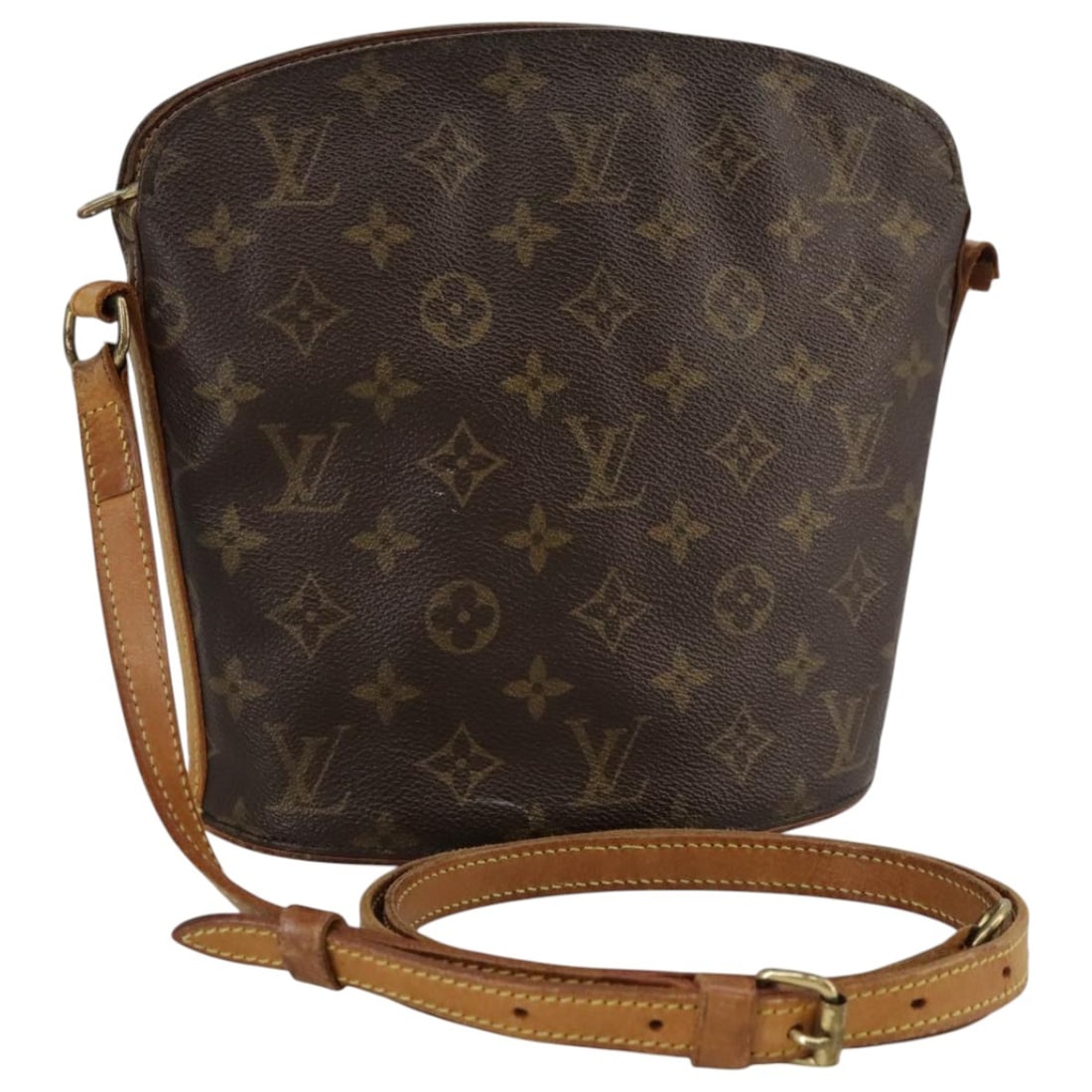 Louis Vuitton Monogram Drouot Shoulder Bag M51290 Made in France (1 of 18)