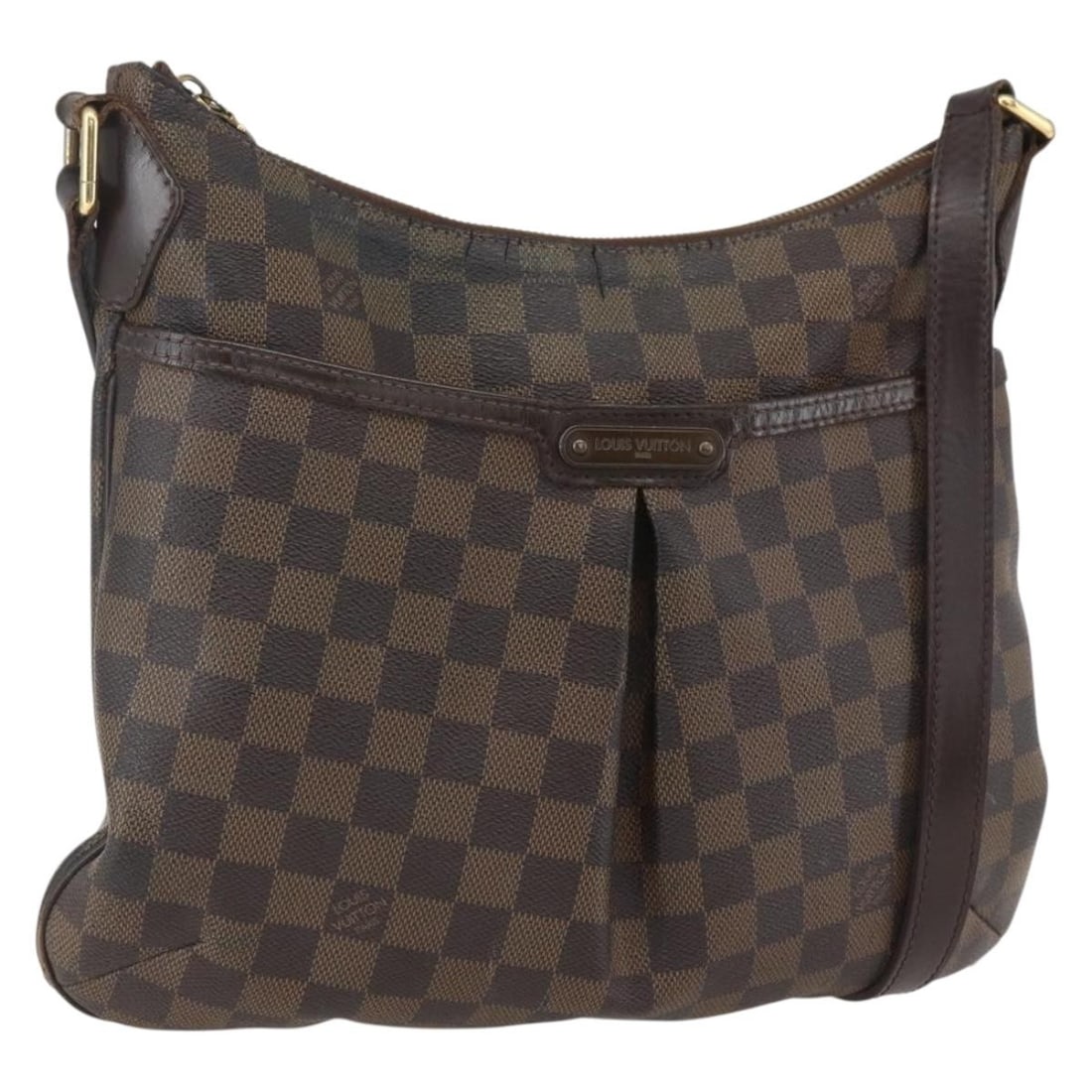 Louis Vuitton Bloomsbury PM Damier Ebene Canvas Shoulder Bag N42251 France: Louis Vuitton Bloomsbury PM Damier Ebene Canvas Shoulder Bag N42251 France This is a Louis Vuitton Damier Ebene Bloomsbury PM shoulder bag crafted in France from signature Damier Ebene canvas. The bag
