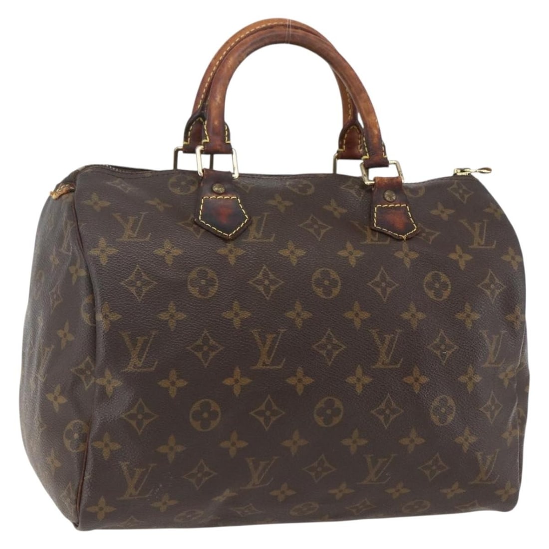 Louis Vuitton Speedy 30 Monogram Canvas M41526 Handbag: Louis Vuitton Speedy 30 Monogram Canvas M41526 Handbag This is a Louis Vuitton Monogram Speedy 30 handbag crafted from signature monogram canvas. The bag features dual leather handles and gold-tone ha