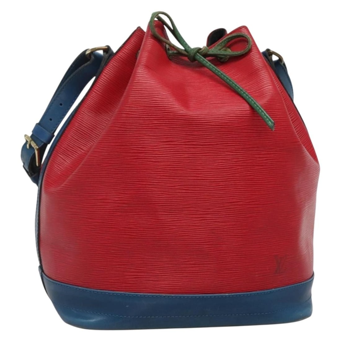 Louis Vuitton Epi Toriko Color Noe Shoulder Bag M44084 Red Blue Green (1 of 18)