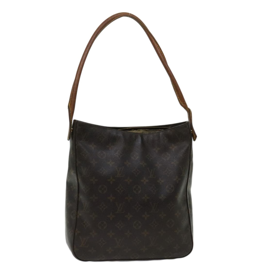 LOUIS VUITTON Monogram Looping GM Shoulder Bag M51145 Made in France: LOUIS VUITTON Monogram Looping GM Shoulder Bag M51145 Made in France This LOUIS VUITTON Monogram Looping GM Shoulder Bag is a stylish and iconic accessory crafted from durable Monogram Canvas. With it