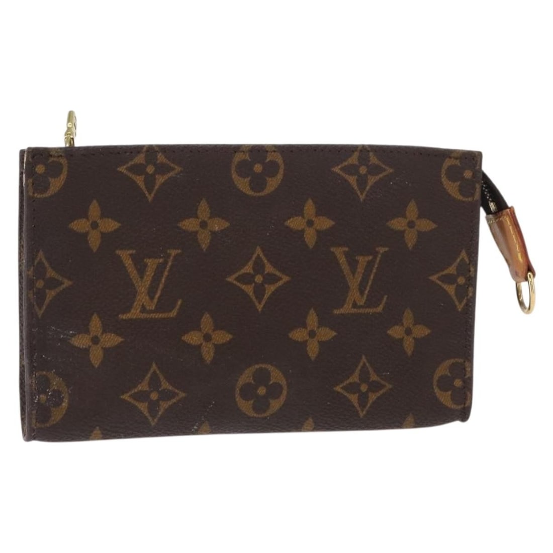 LOUIS VUITTON Monogram Bucket PM Accessory Pouch Auth AR0949: LOUIS VUITTON Monogram Bucket PM Accessory Pouch Auth AR0949 Experience the timeless elegance of this Louis Vuitton Monogram Bucket PM Accessory Pouch. Crafted in France from durable Monogram Canvas,