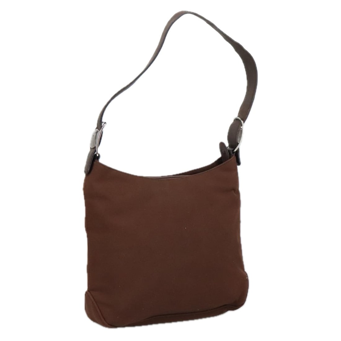 Salvatore Ferragamo Brown Silver Canvas Shoulder Bag Italy: Salvatore Ferragamo Brown Silver Canvas Shoulder Bag Italy This Salvatore Ferragamo shoulder bag combines a stylish design with practical functionality. Crafted in Italy, this bag features a durable c