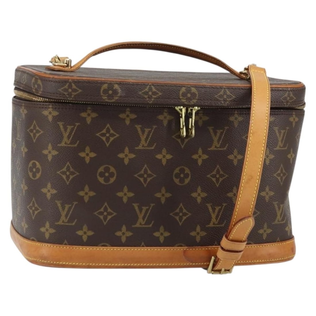 Louis Vuitton Nice Monogram Canvas Handbag M47280 with Shoulder Strap (1 of 18)