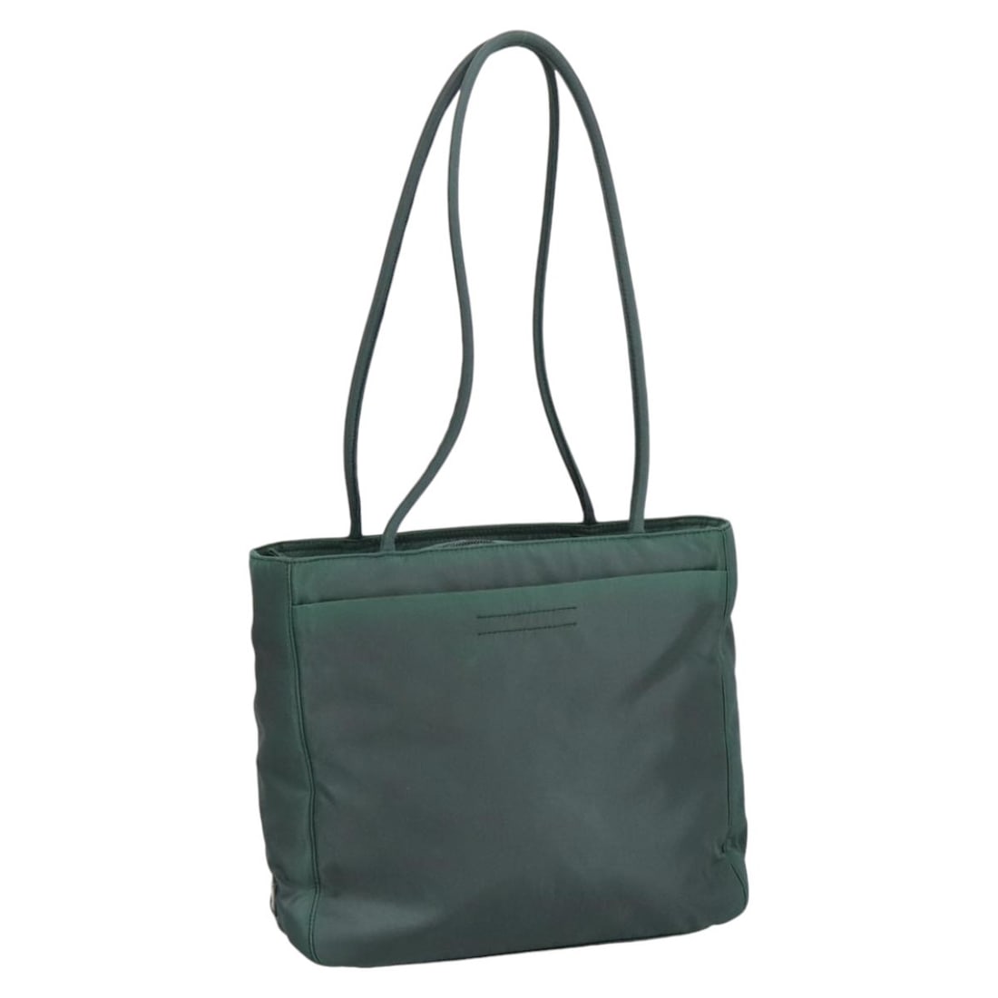 PRADA Khaki Nylon Tote Bag Made in Italy with Guarantee Card (1 of 18)