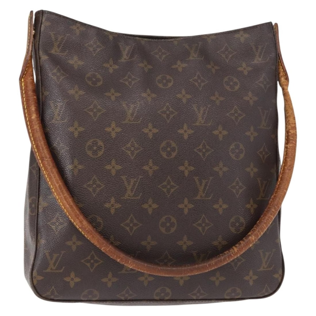 LOUIS VUITTON Monogram Looping GM Shoulder Bag M51145 Auth: LOUIS VUITTON Monogram Looping GM Shoulder Bag M51145 Auth This LOUIS VUITTON Monogram Looping GM Shoulder Bag (Model M51145) is an iconic piece, crafted from durable Monogram Canvas in a classic mono