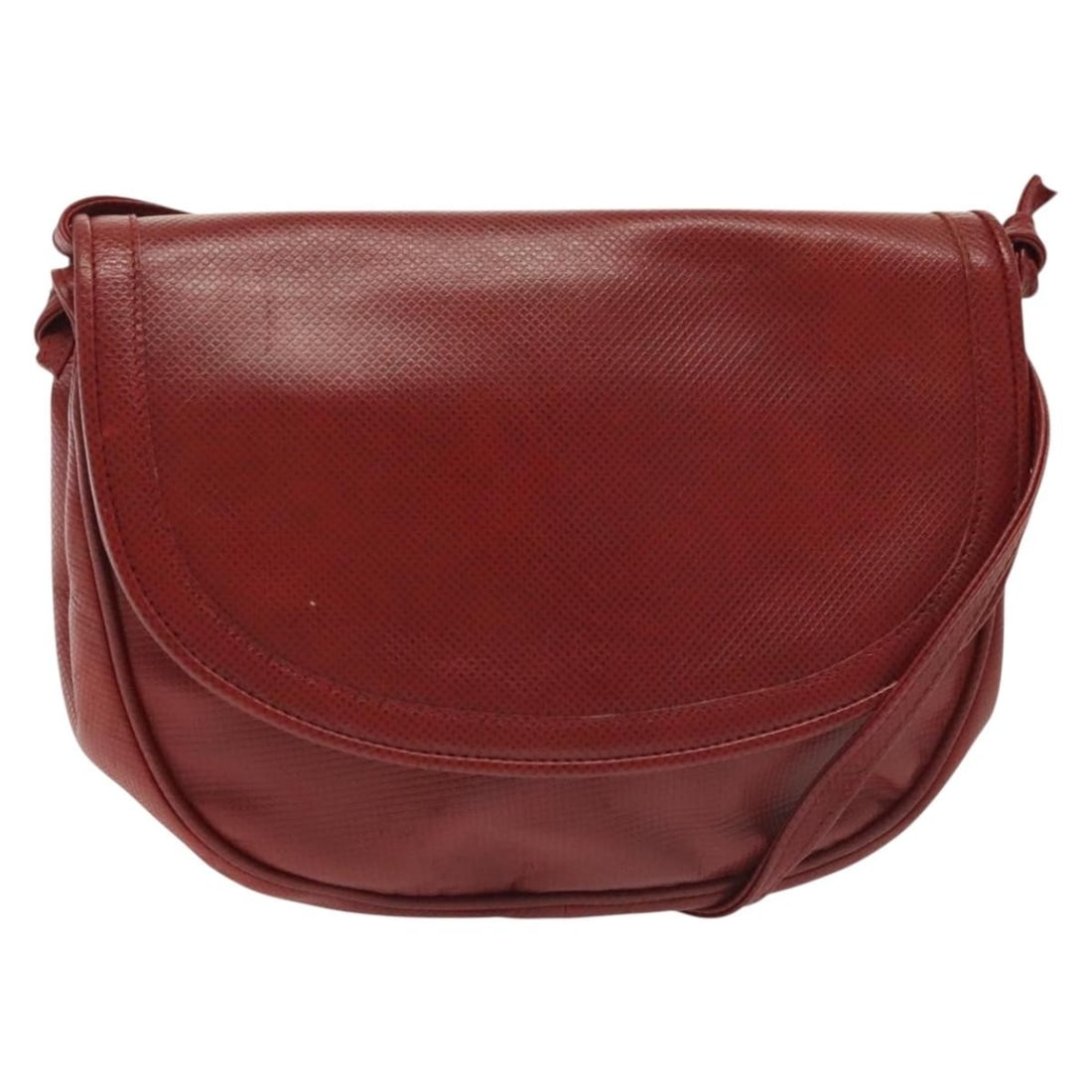 Bottega Veneta Red Gold Leather Shoulder Bag Auth 141290 (1 of 18)