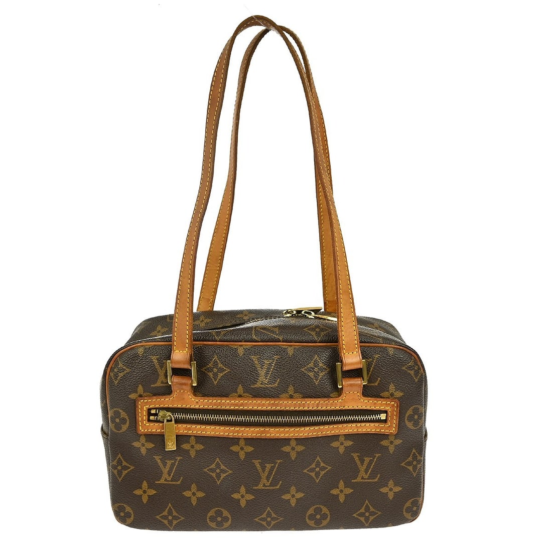 Louis Vuitton Cite MM Monogram Handbag M51182 Vintage Brown Shoulder Bag: Louis Vuitton Cite MM Monogram Handbag M51182 Vintage Brown Shoulder Bag Introducing the Louis Vuitton Monogram Cite MM Handbag, a perfect blend of elegance and functionality for everyday use. This sp