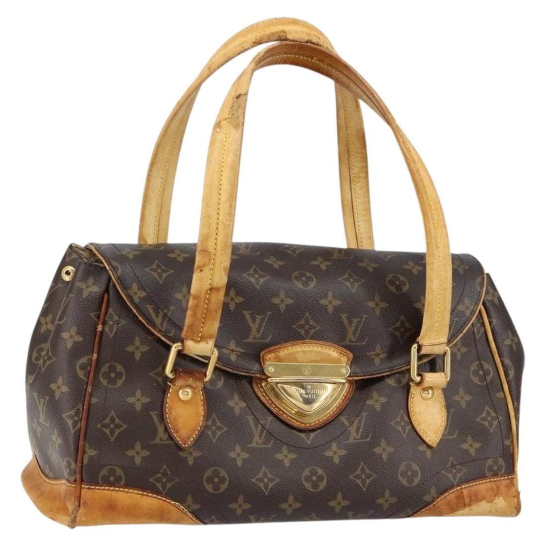 LOUIS VUITTON Monogram Beverly GM Shoulder Bag M40120 Auth: LOUIS VUITTON Monogram Beverly GM Shoulder Bag M40120 Auth This LOUIS VUITTON Monogram Beverly GM Shoulder Bag (M40120) is a stylish and practical accessory for any occasion. Made in France, it featur