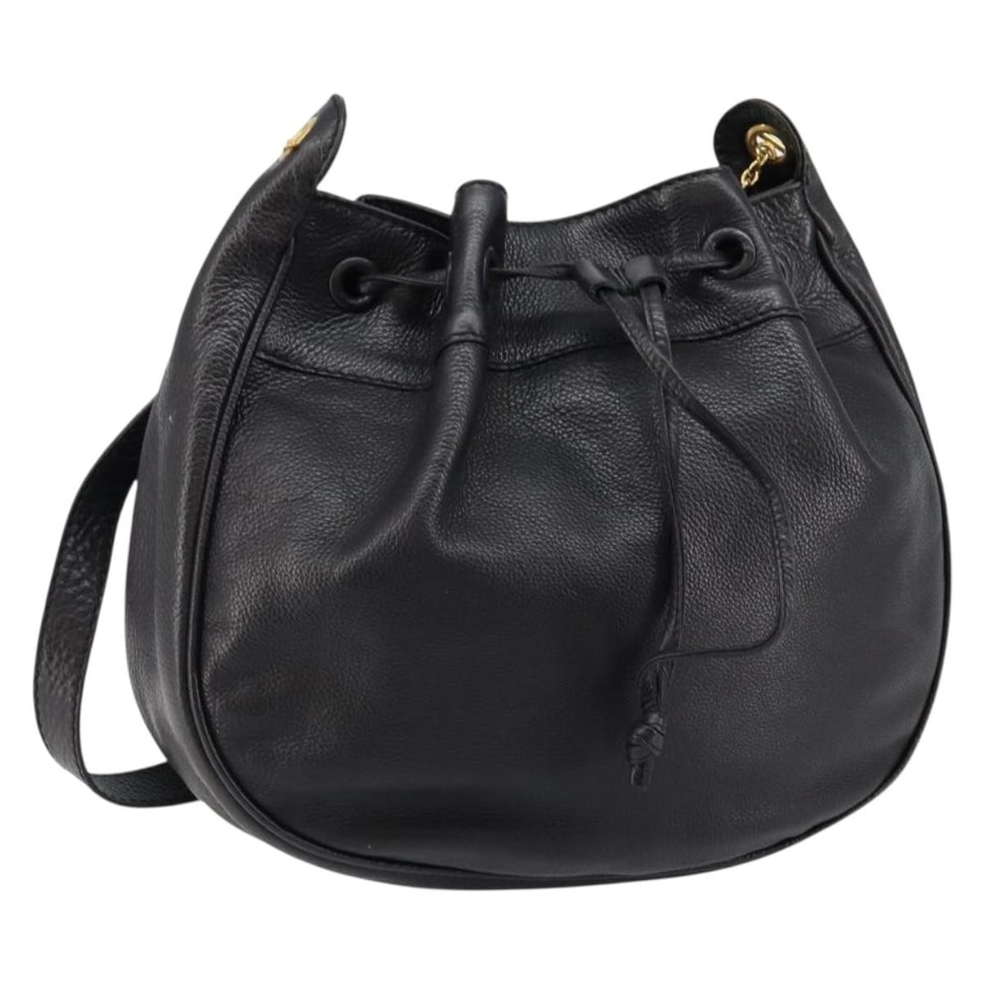 Bottega Veneta Black Gold Leather Shoulder Bag Made in Italy: Bottega Veneta Black Gold Leather Shoulder Bag Made in Italy This Bottega Veneta shoulder bag is a stylish accessory crafted in Italy from high-quality leather. The exterior features a sophisticated b