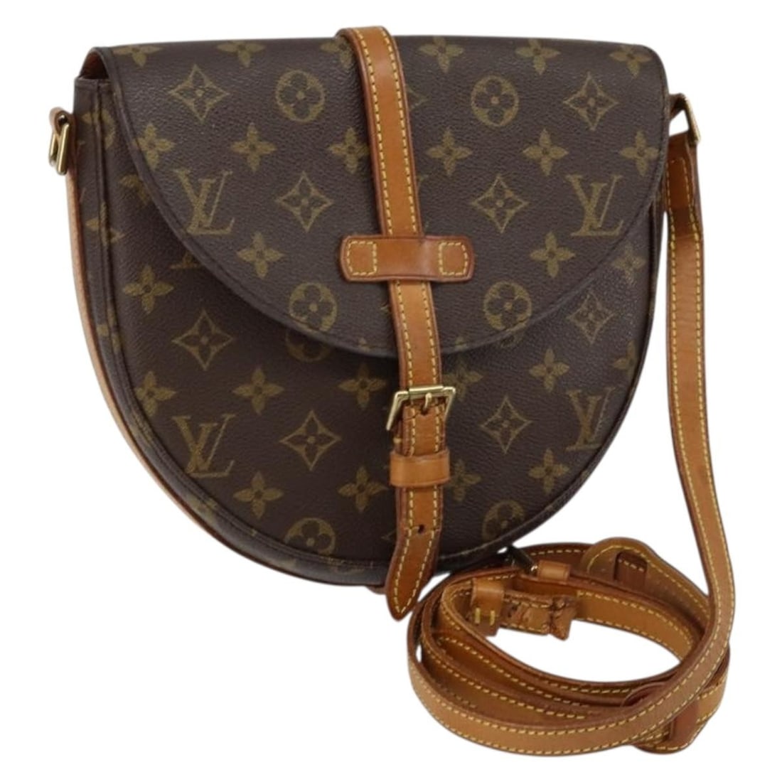 Louis Vuitton Monogram Chantilly MM Shoulder Bag M51233 Auth: Louis Vuitton Monogram Chantilly MM Shoulder Bag M51233 Auth This Louis Vuitton Monogram Chantilly MM Shoulder Bag is a stylish accessory that showcases the iconic monogram canvas. With a practical sh