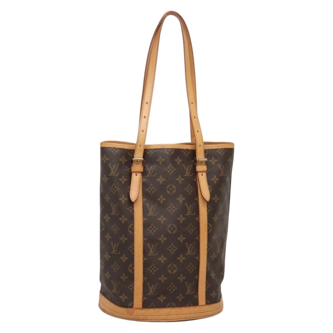 LOUIS VUITTON Monogram Bucket GM Shoulder Bag M42236 Authentic France (1 of 18)