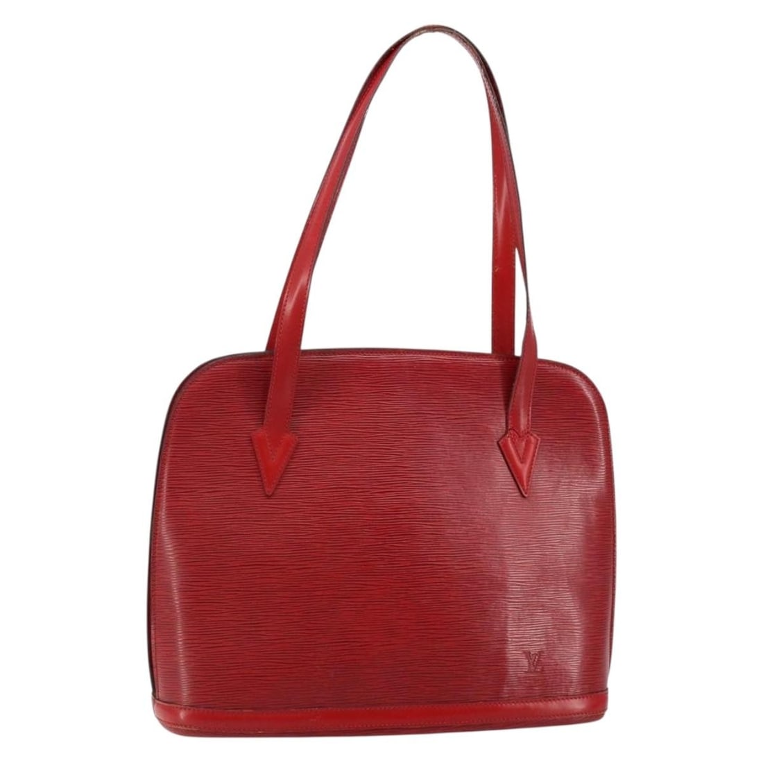 LOUIS VUITTON Epi Lussac Red Shoulder Bag M52287 Made in France (1 of 18)