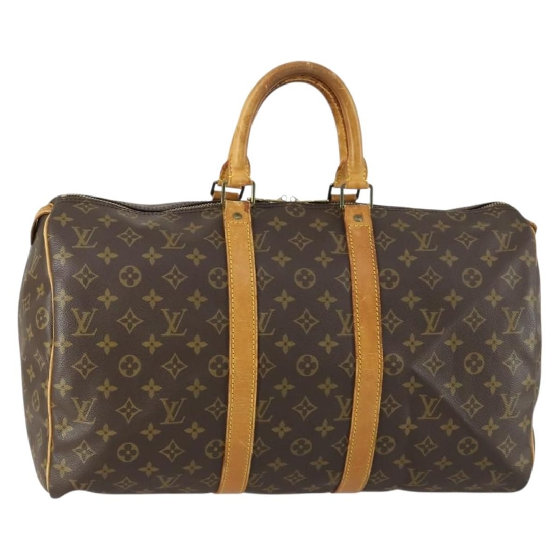 Louis Vuitton Keepall 45 Monogram Canvas Boston Travel Bag M41428 France (1 of 18)
