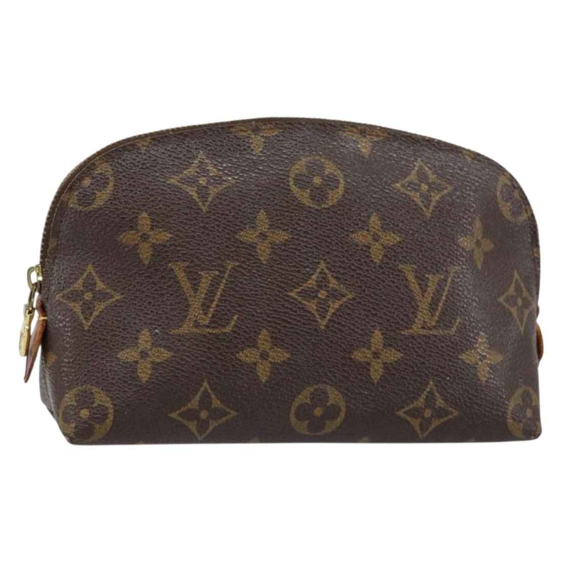 LOUIS VUITTON Monogram Cosmetic Pouch M47515 Authentic Spain: LOUIS VUITTON Monogram Cosmetic Pouch M47515 Authentic Spain This LOUIS VUITTON Monogram Pochette Cosmetic PM is a stylish and functional cosmetic pouch, crafted from durable Monogram Canvas. With a c