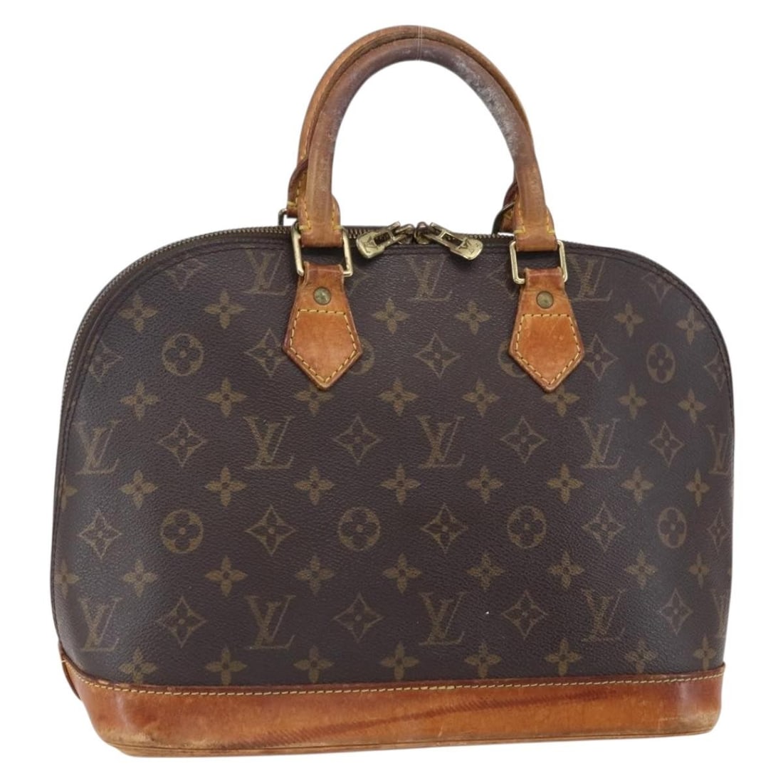 LOUIS VUITTON Monogram Alma Hand Bag M51130 Auth from France: LOUIS VUITTON Monogram Alma Hand Bag M51130 Auth from France This authentic Louis Vuitton Monogram Alma Hand Bag is a stylish accessory crafted in France from high-quality Monogram Canvas. Designed in
