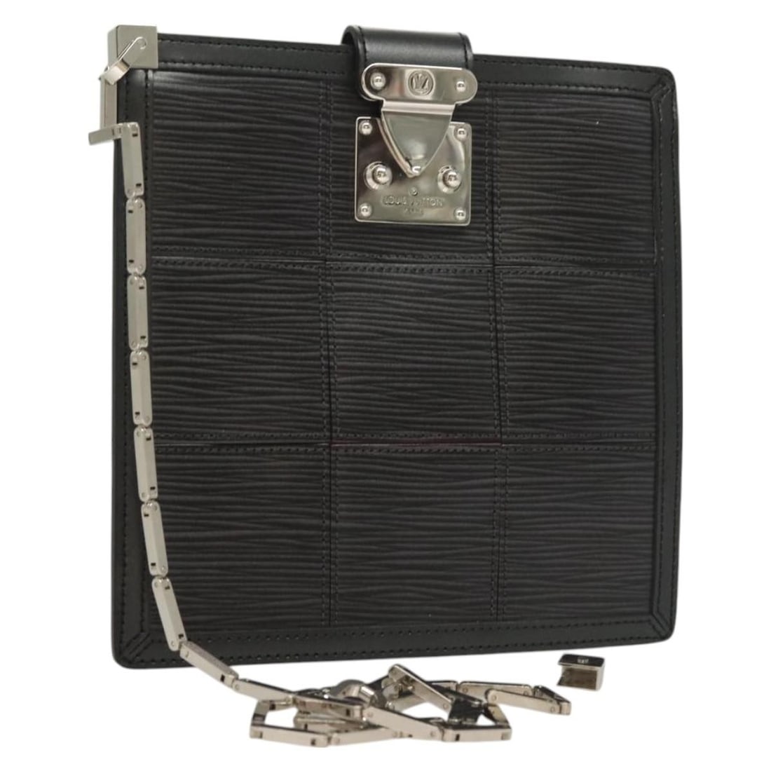 LOUIS VUITTON Epi Stretch Mojito Shoulder Bag Black M54612 Auth (1 of 18)