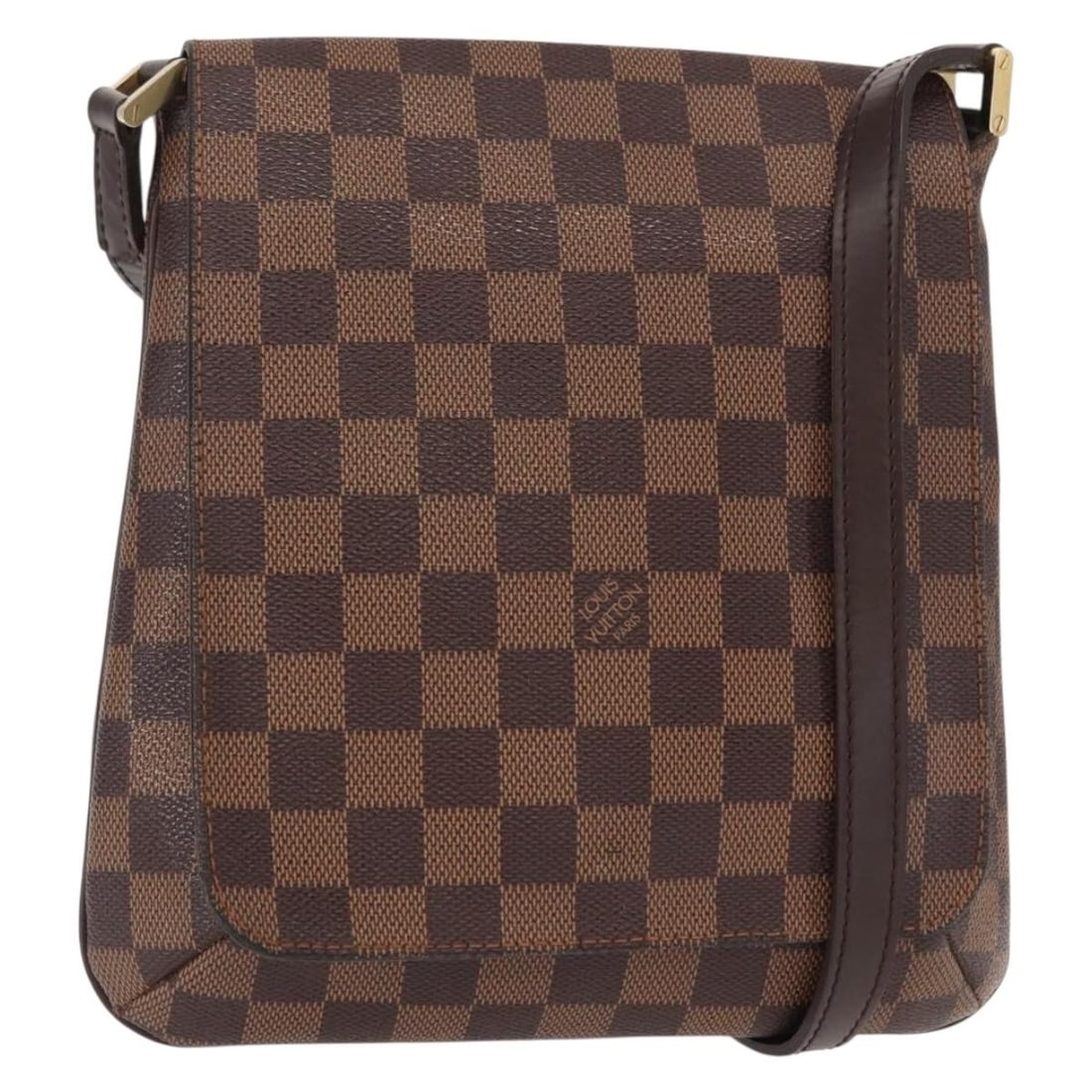 LOUIS VUITTON Damier Ebene Musette Salsa Shoulder Bag N51260 Auth: LOUIS VUITTON Damier Ebene Musette Salsa Shoulder Bag N51260 Auth The LOUIS VUITTON Damier Ebene Musette Salsa Short Shoulder Bag is an elegant accessory that combines style and practicality. Crafted