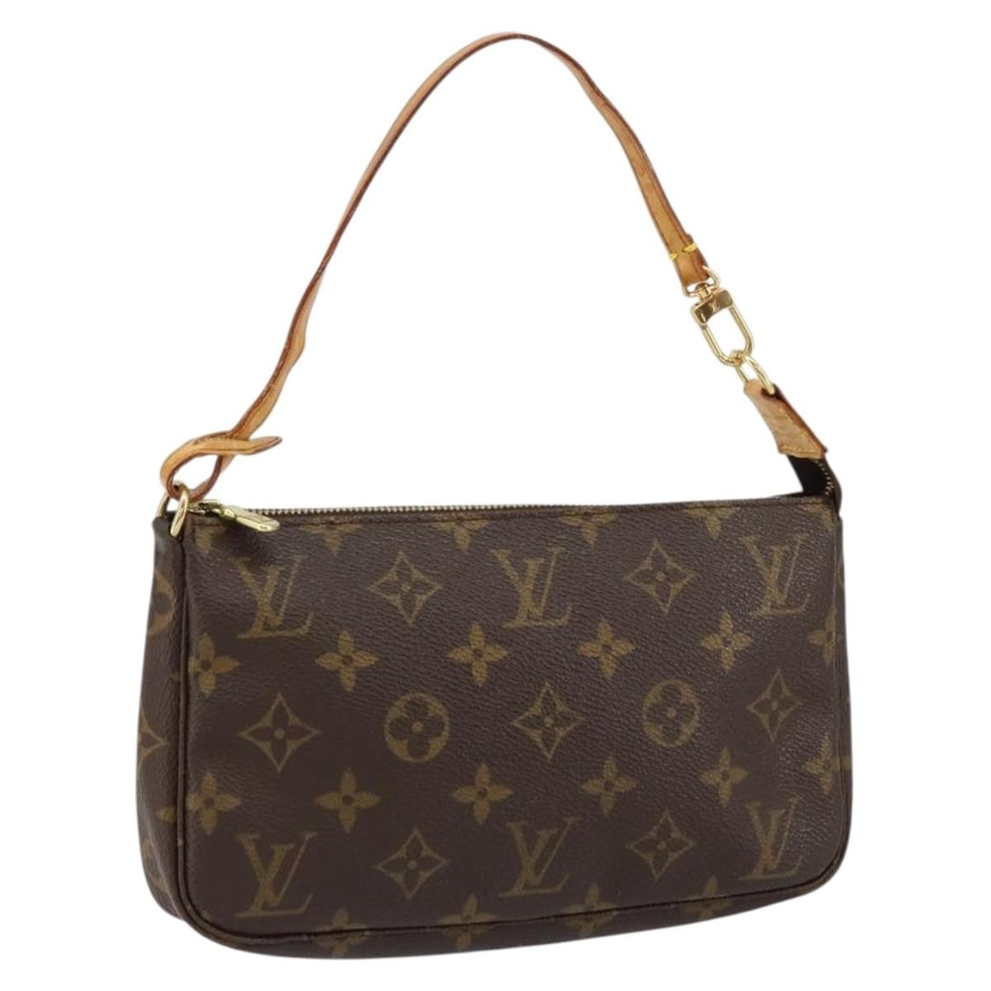 LOUIS VUITTON Monogram Pochette Accessoires Pouch M51980 Spain Auth (1 of 18)