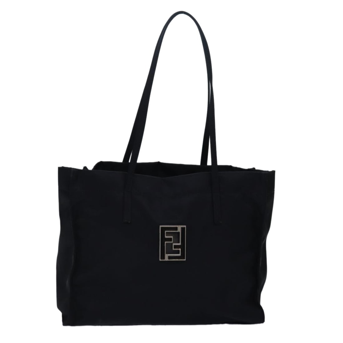 FENDI Black Nylon Tote Bag Made in Italy (1 of 18)