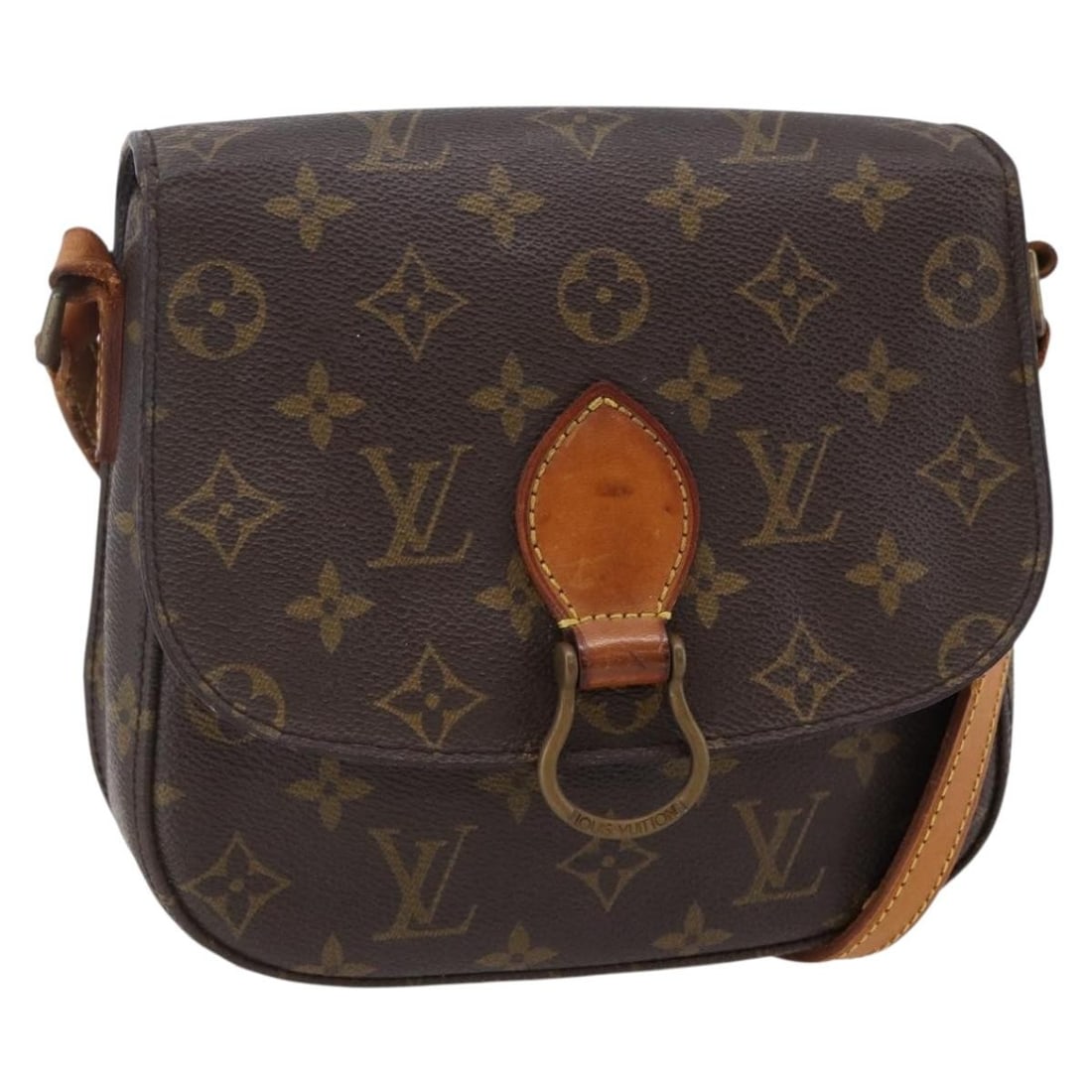 LOUIS VUITTON Monogram Saint Cloud MM Shoulder Bag M51243 France Auth: LOUIS VUITTON Monogram Saint Cloud MM Shoulder Bag M51243 France Auth The LOUIS VUITTON Monogram Saint Cloud MM Shoulder Bag is a stylish and functional accessory crafted from durable Monogram Canvas
