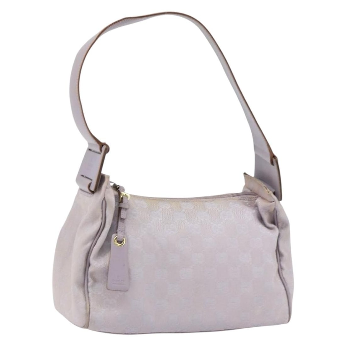 Gucci GG Canvas Purple and Gold Shoulder Bag Model 92699 Italy: Gucci GG Canvas Purple and Gold Shoulder Bag Model 92699 Italy This Gucci GG Canvas shoulder bag features a purple and gold color scheme, crafted from signature GG canvas. The bag is designed with a s